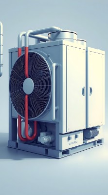 高效制冷设备现代工业风格