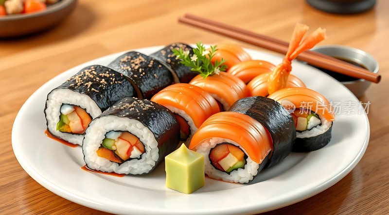 寿司盛宴美味呈现