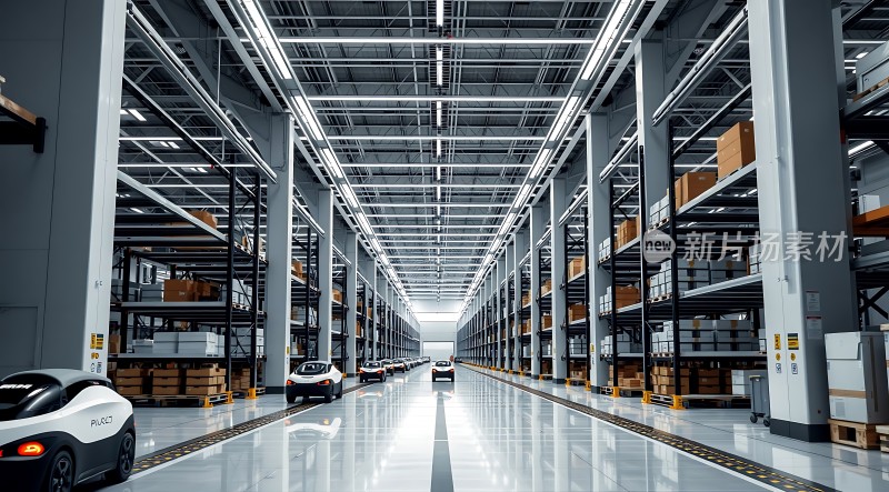 智能物流中心高效仓储与机器人协作
