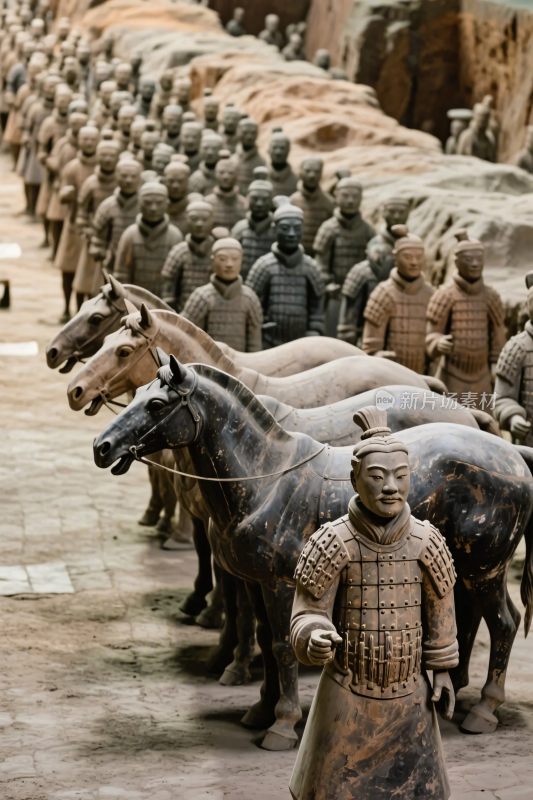秦始皇兵马俑群像