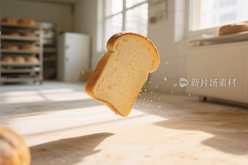 面包跳跃瞬间