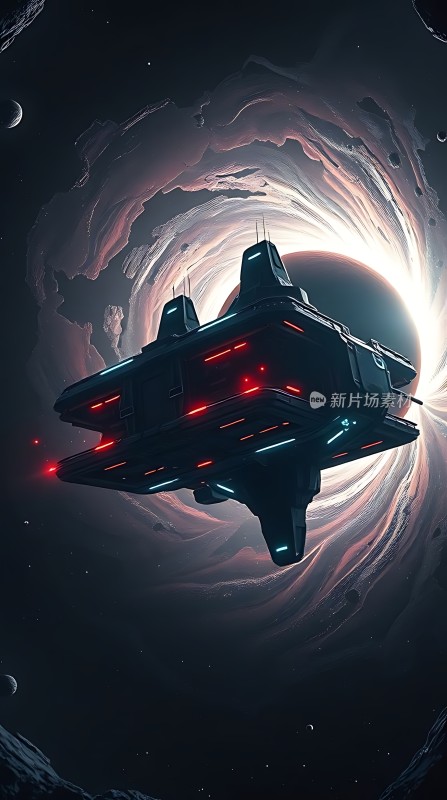 星际航行穿越黑洞之旅