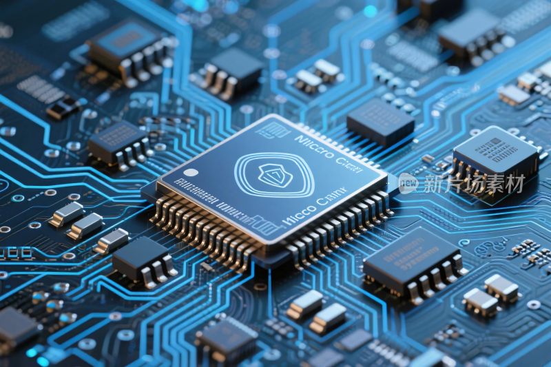 电子电路板科技图