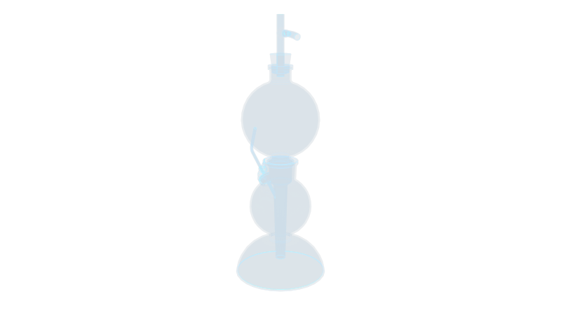 烧杯实验室器材仪器 试验仪器科幻透明网格