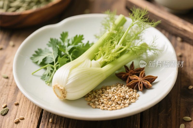 健康食材组合展示