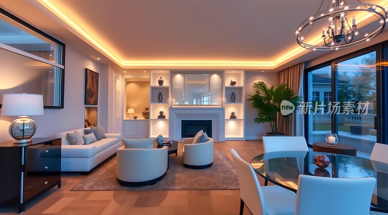 现代家居设计温馨舒适生活空间