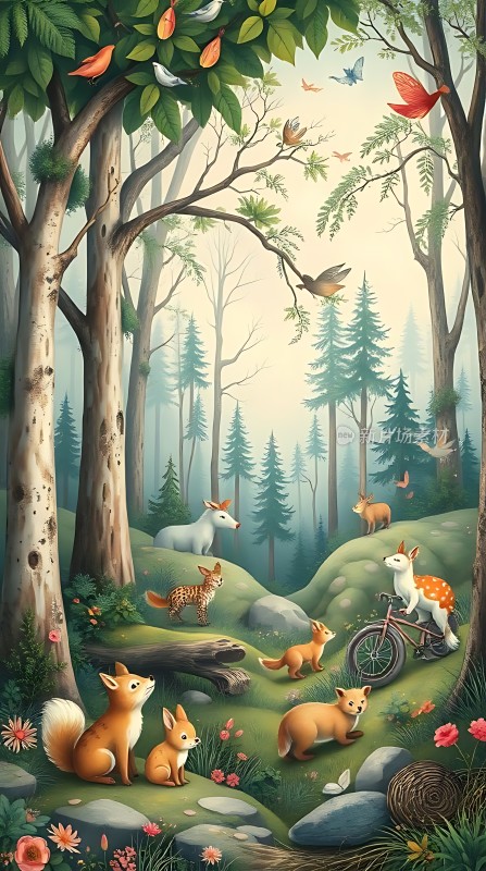 森林里的动物们
