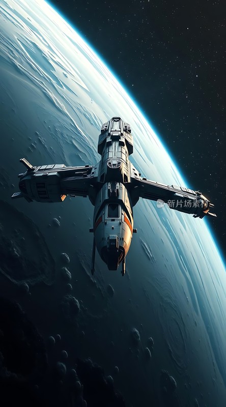 星际飞船遨游宇宙