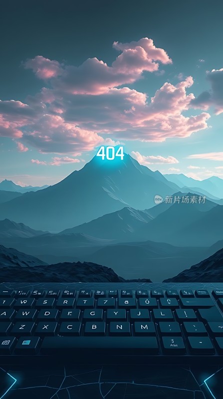 404错误页面科技与自然的融合之美