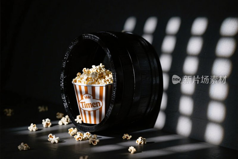 电影爆米花摄影场景