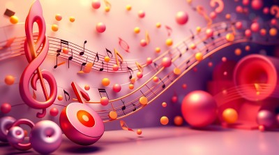 音乐旋律的交响乐章