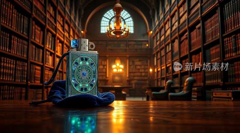 图书馆里的神秘打火机