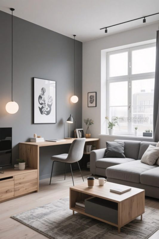 现代简约客厅布置