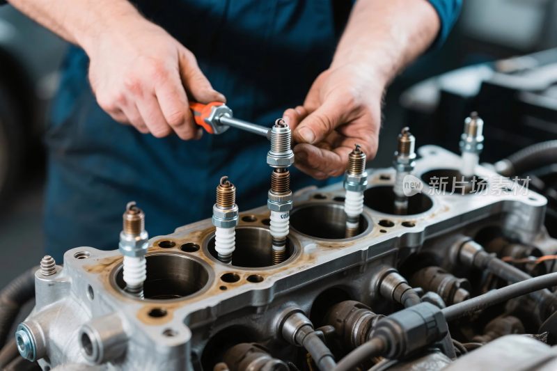 机械维修操作场景