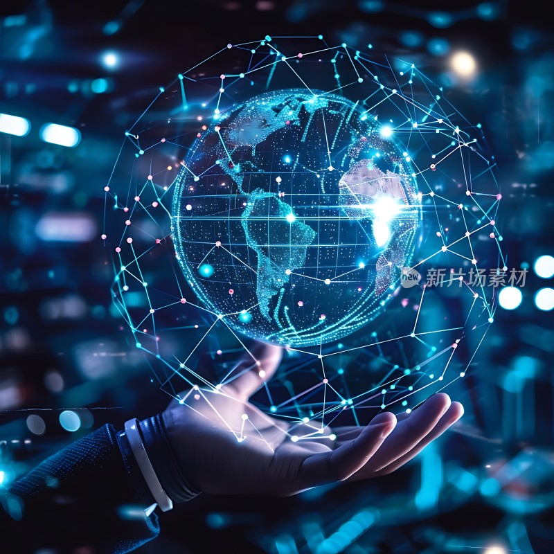 科技之手掌控未来世界