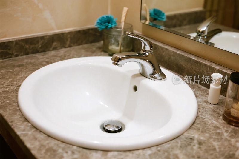 洗手台场景照片
