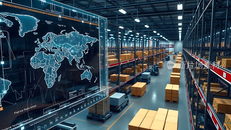 智能仓储物流中心全球配送网络