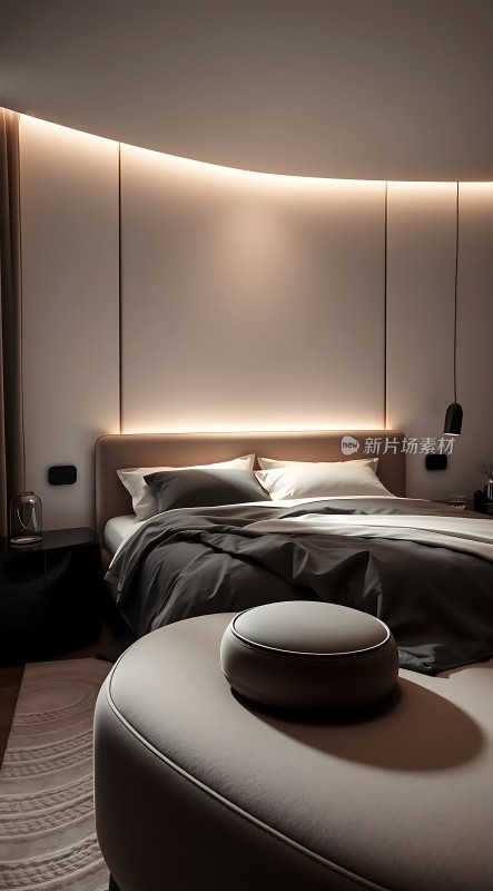 现代卧室设计简约风格温馨舒适