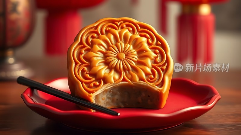 月饼盛宴传统美食美味共享