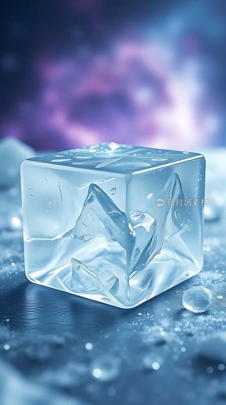 冰块中的神秘世界