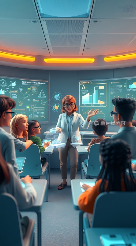 未来教室里的智慧教学