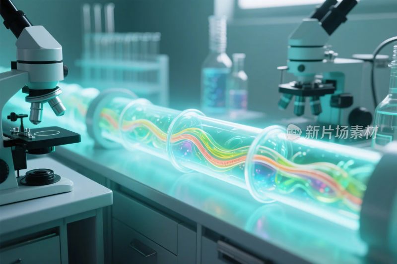 实验室生物研究场景