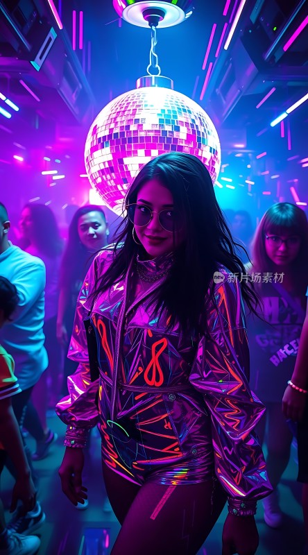 霓虹灯光下舞者闪耀登场