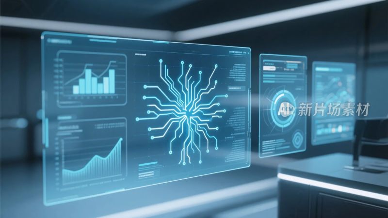 数字科技数据界面