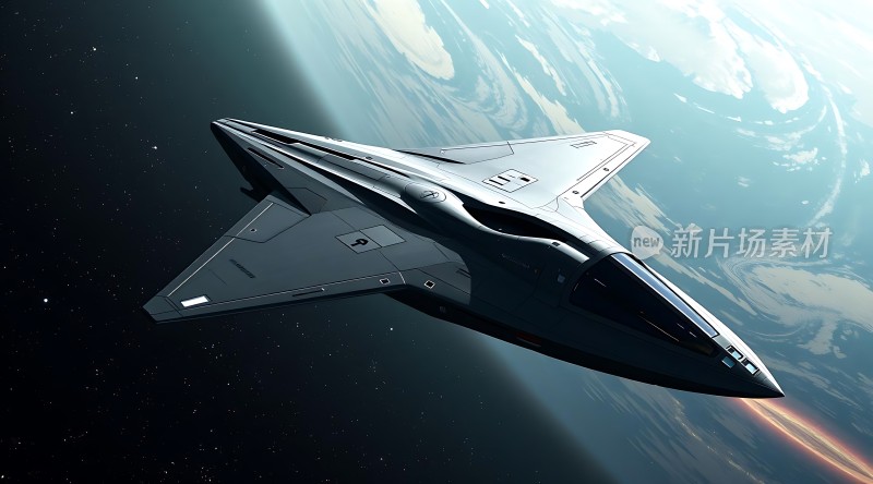 星际飞船遨游宇宙