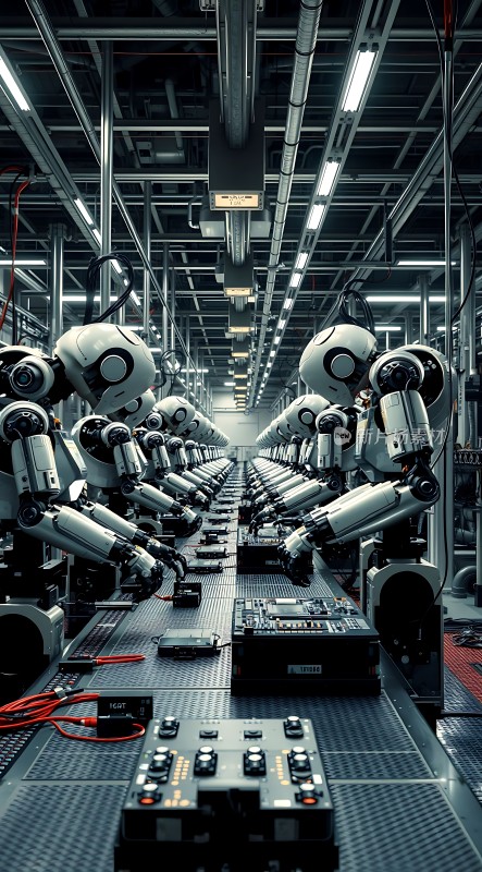 机器人生产线上的高效协作