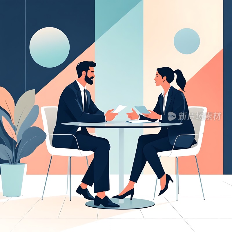 商务会谈专业合作