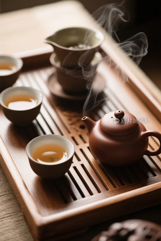 传统茶具茶艺场景
