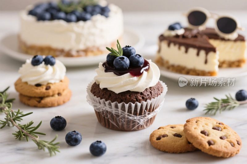 精美甜点美食图