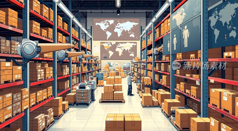 智能仓储高效物流管理