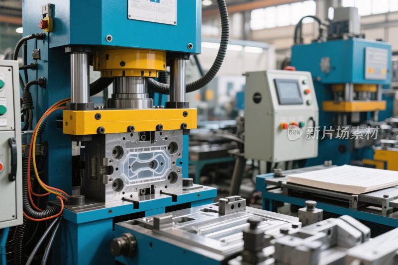 工业设备车间场景