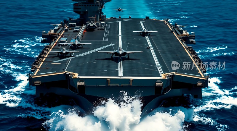航母编队海天一色显威风