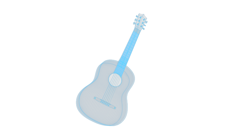 吉他 民谣小清新乐器音乐表演演奏电吉他