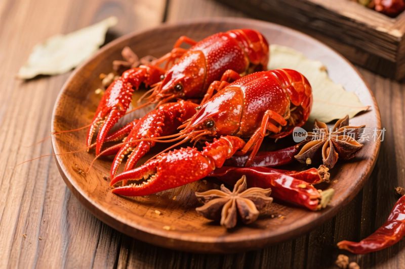 小龙虾美食展示