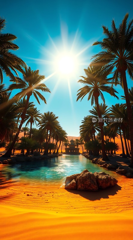 阳光下的热带风情