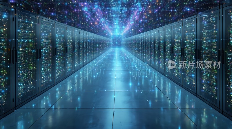 科技之光数据中心里的未来世界