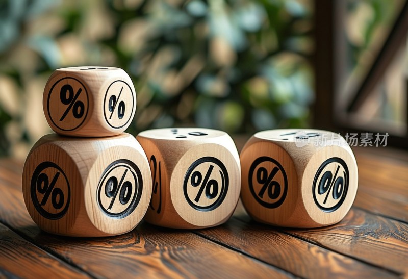 木骰子百分比创意展示