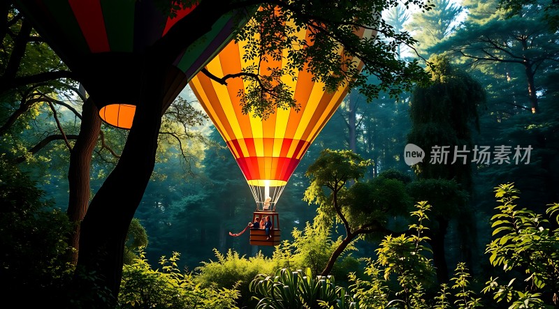 森林热气球之旅