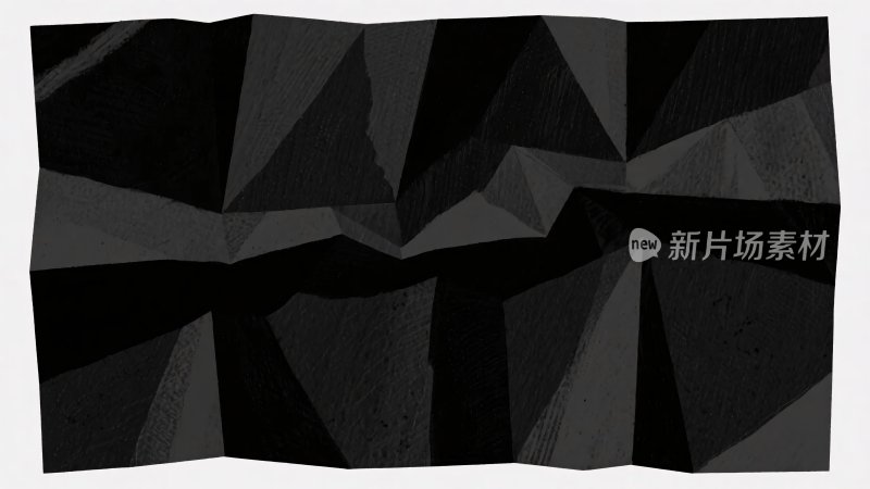 黑白多边形抽象背景图