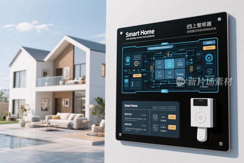 智能家居系统界面展示