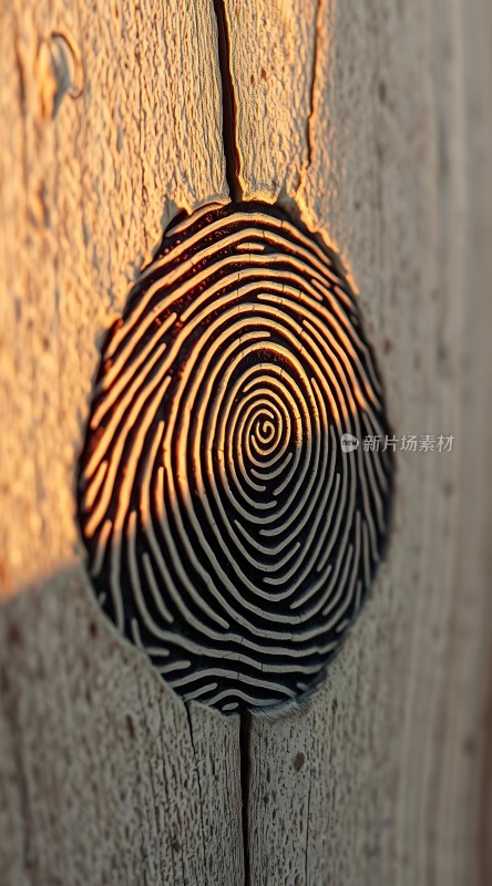 木纹指纹