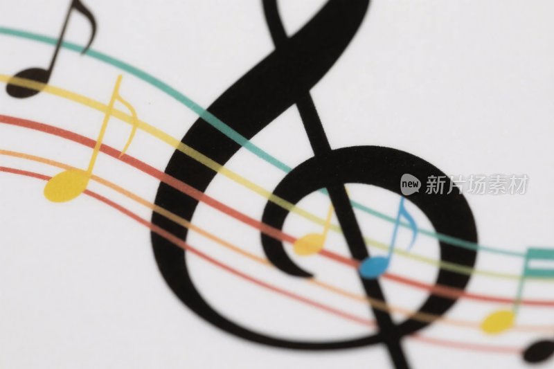 音乐音符与五线谱