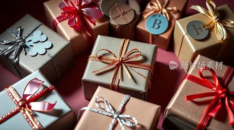 精美礼物盒展示