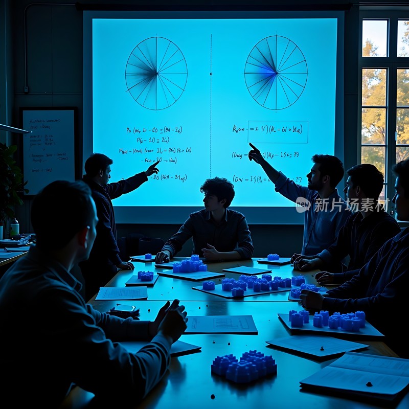 团队协作头脑风暴会议