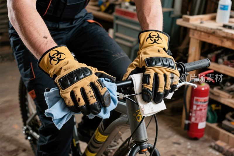 防护手套与自行车维护