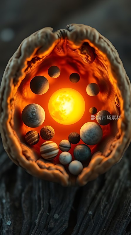 太阳系行星环绕太阳